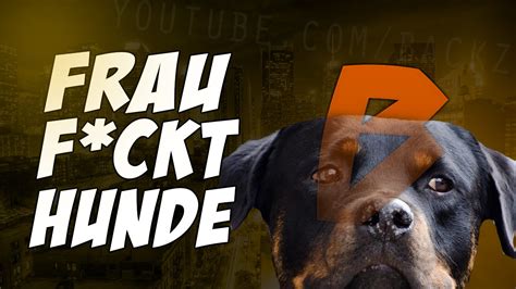 frau hund fick|Mein erster Hunde.